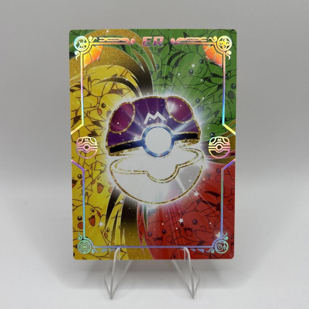 *NEW*Pokemon  Eif Origins 4.0 Poncho Pikachu Ho-Oh PM ER NO-006 NON TCG - Picture 2 of 2